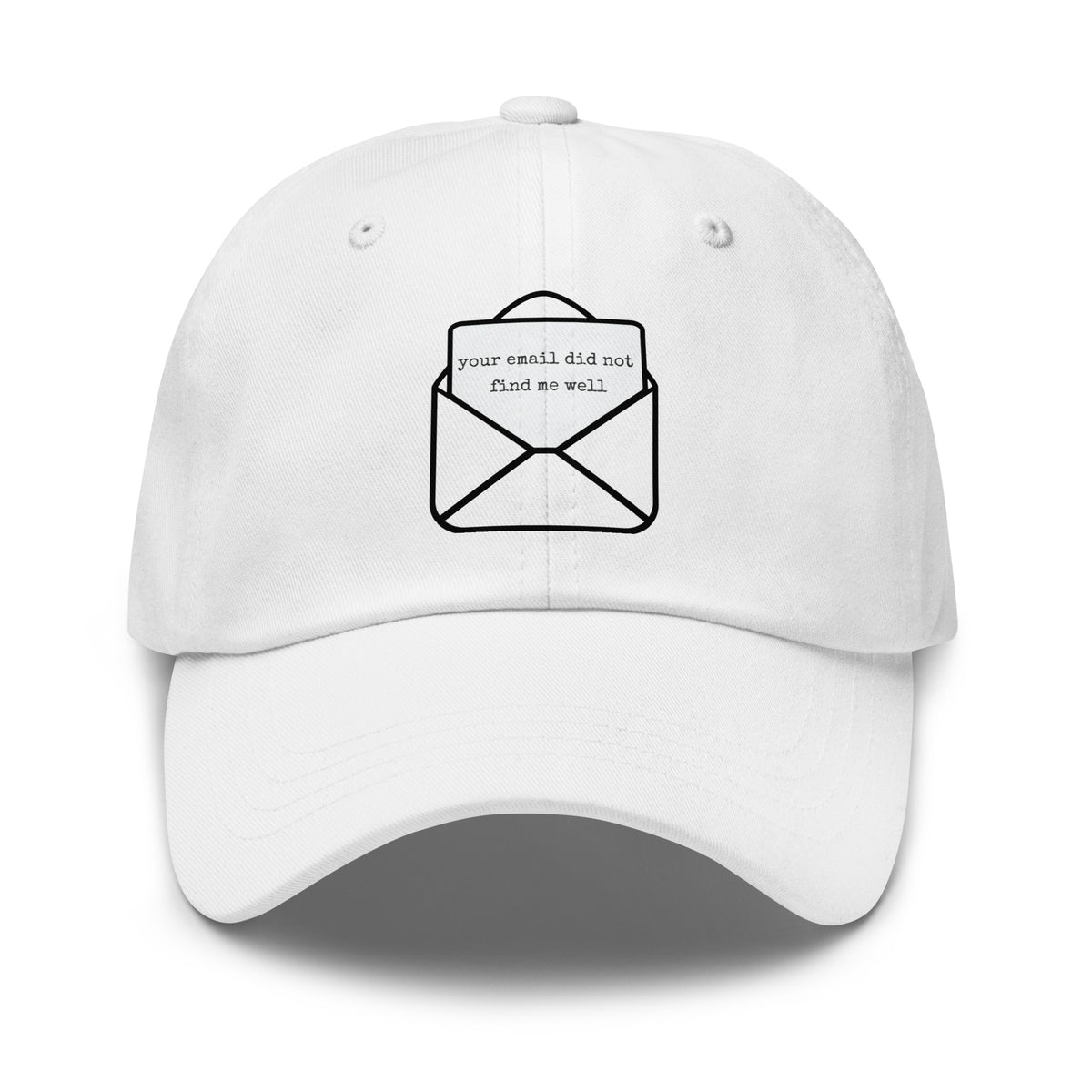 Dad hat — White