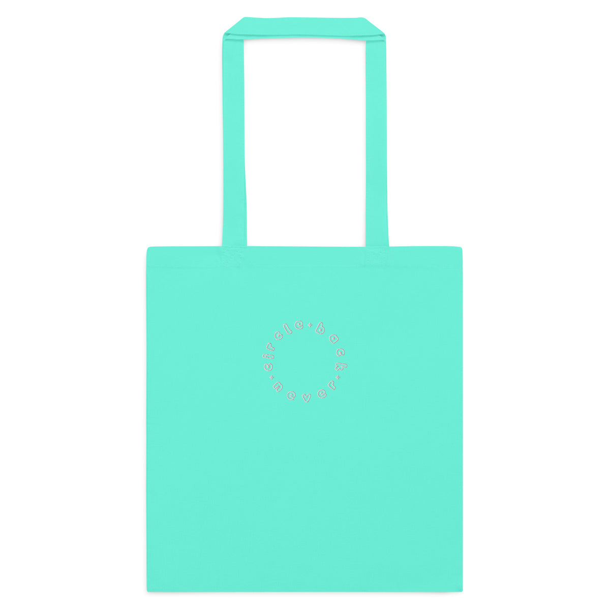 Circle back never tote bag — Mint