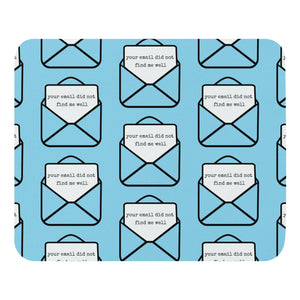 Mouse pad — Blue
