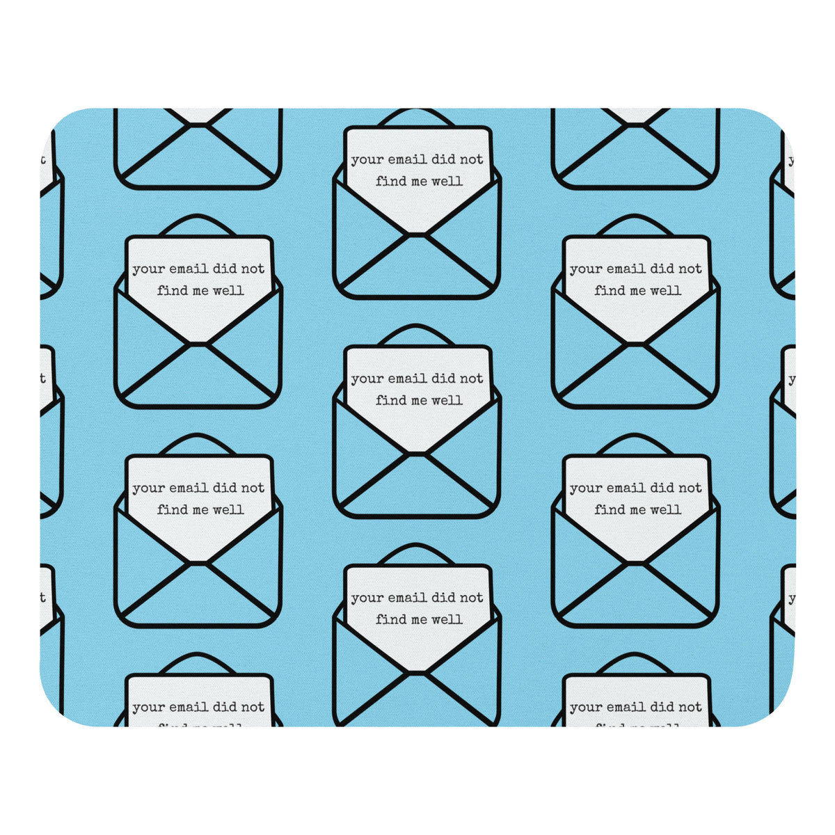 Mouse pad — Blue