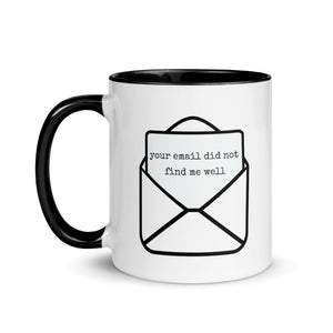 Mug with Color Inside — Black