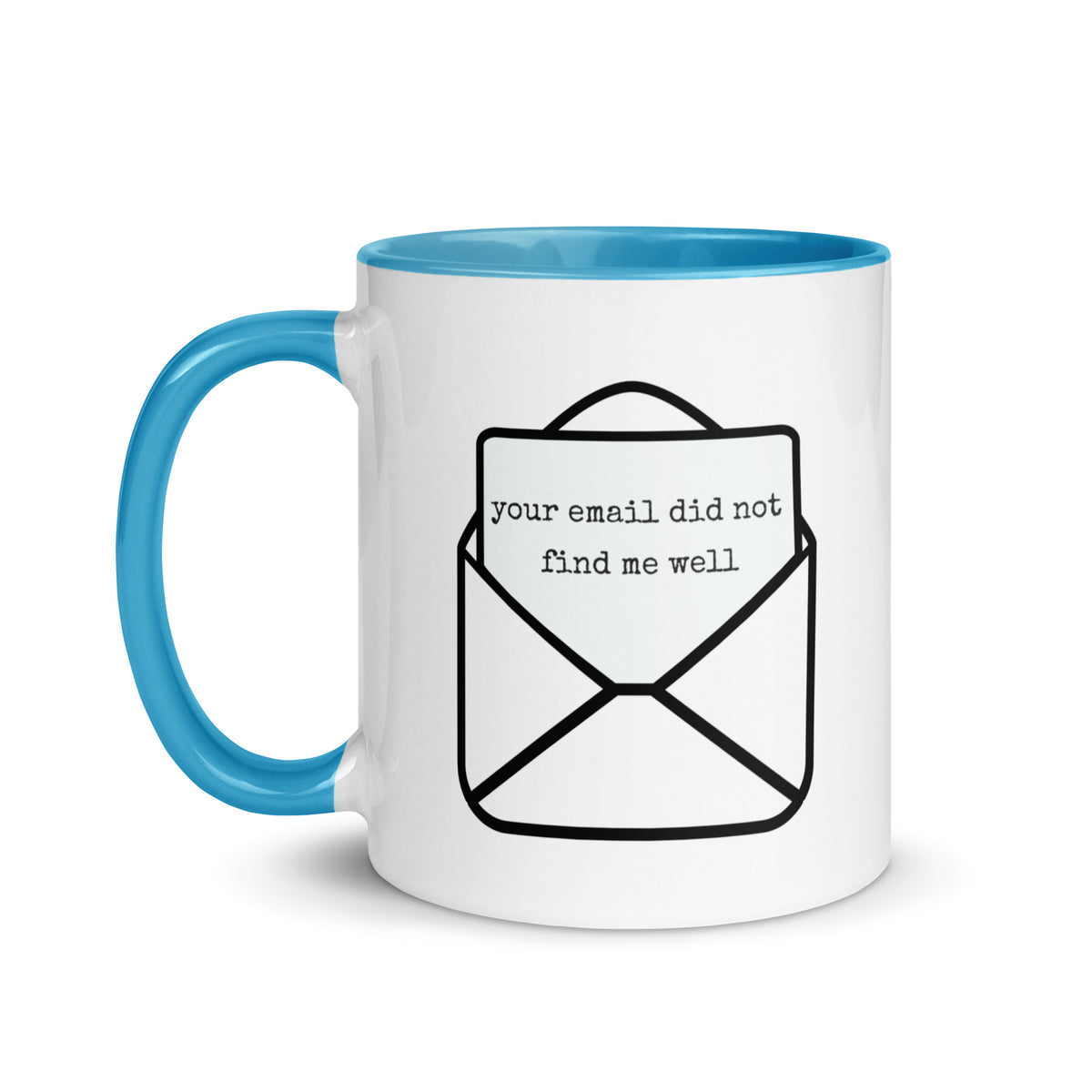 Mug with Color Inside — Blue / 11 oz