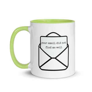 Mug with Color Inside — Green