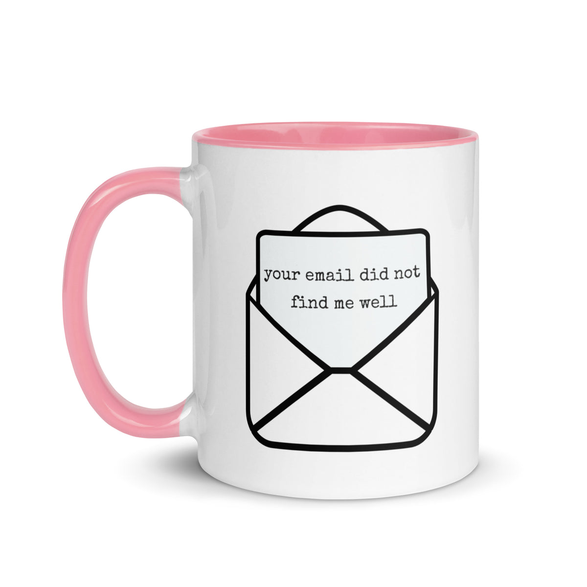 Mug with Color Inside — Pink / 11 oz